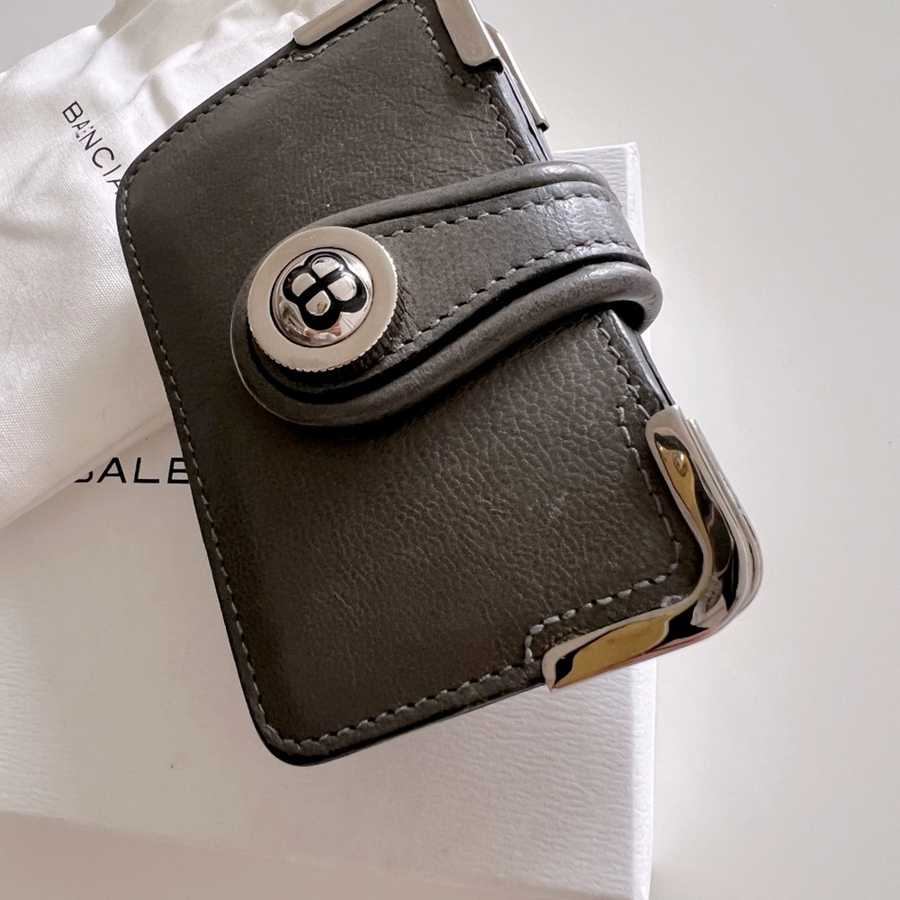 BALENCIAGA Rare snap-on multi-slot card holder - Picture 3 of 6